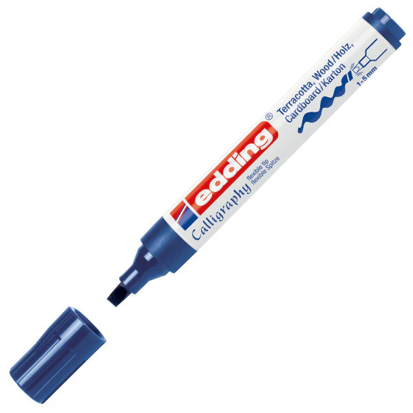 edding 1455 Flexible Nib Calligraphy Marker - Image 2