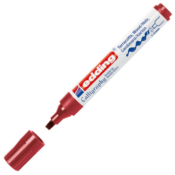 edding 1455 Flexible Nib Calligraphy Marker - Image 3