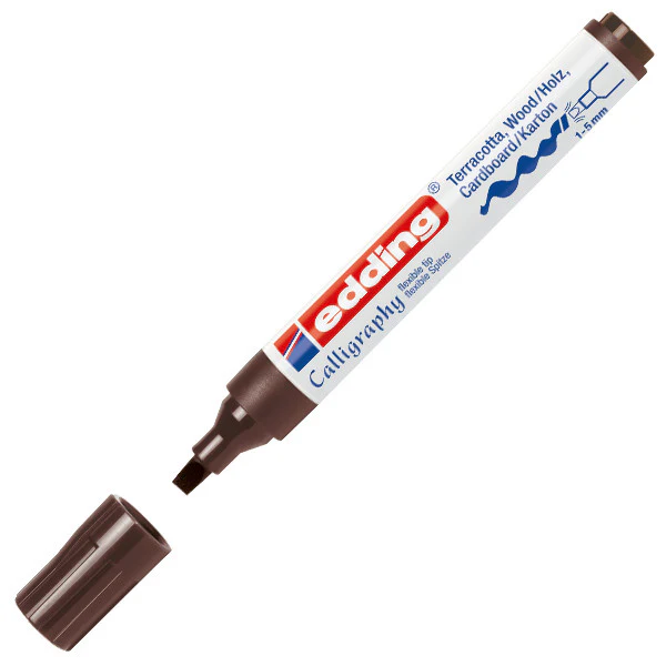 edding 1455 Flexible Nib Calligraphy Marker - Image 4