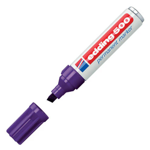 edding 500 Permanent Marker Pen Chisel - Image 10