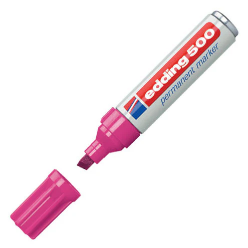 edding 500 Permanent Marker Pen Chisel - Image 8