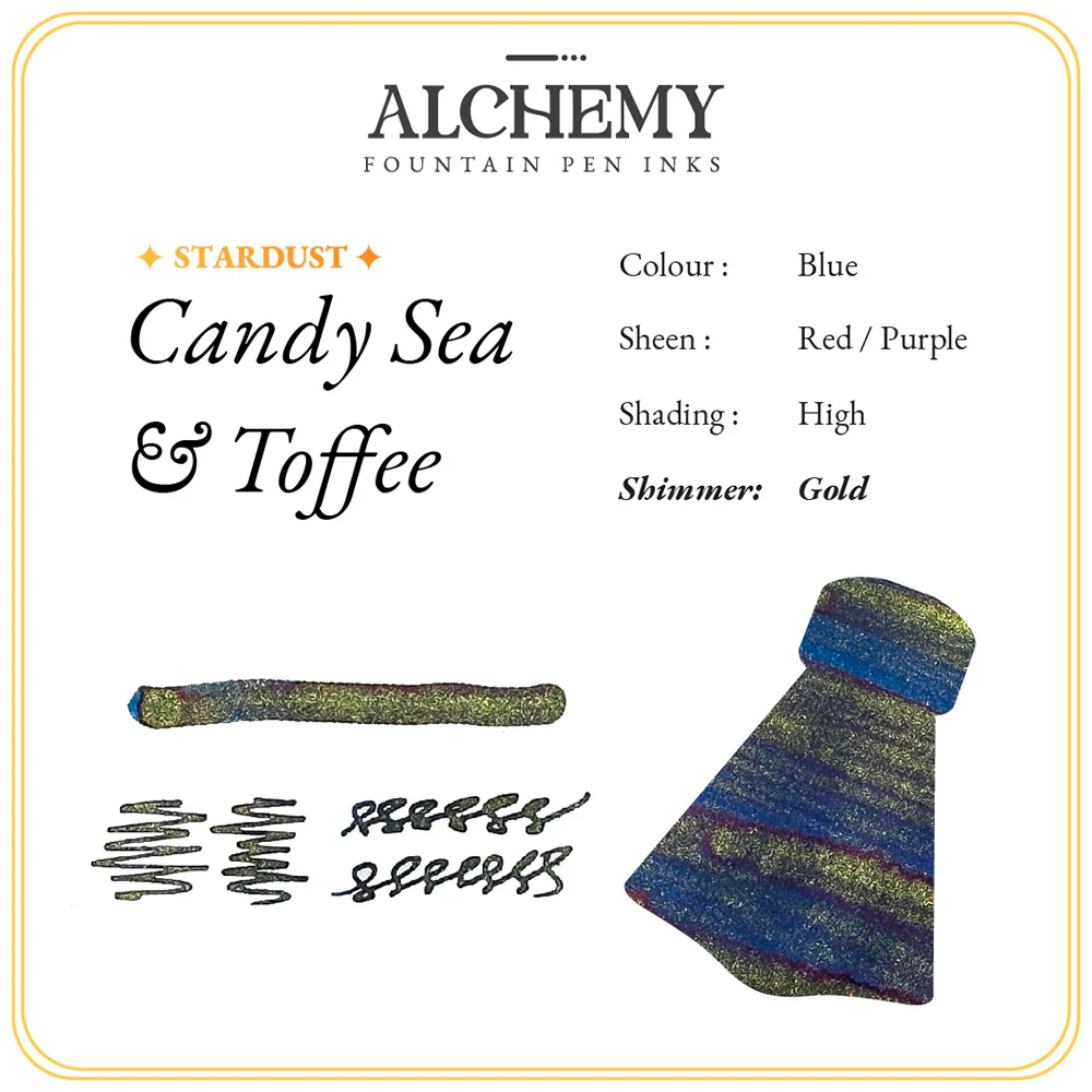 Endless Alchemy Stardust Shimmer Fountain Pen Ink - Image 4