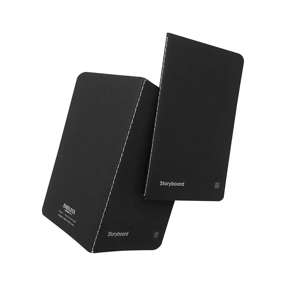 Endless Storyboard Pocket Notebook Set of 2 Black - Image 3