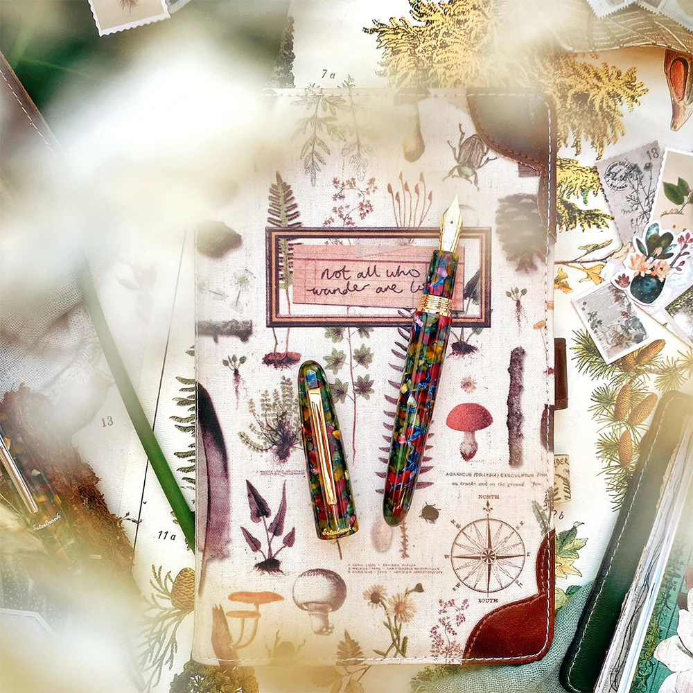 Esterbrook Estie Oversize Fountain Pen Botanical Gardens Gold - Image 6
