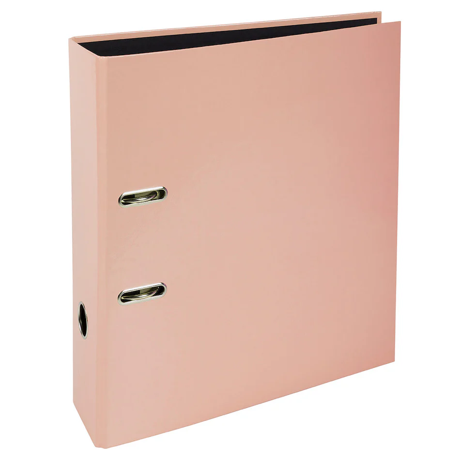 Exacompta Aquarel A4 Lever Arch File Coral