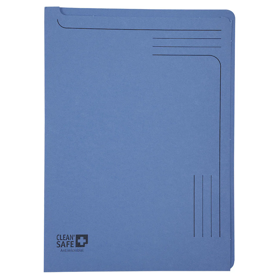 Exacompta Clean'Safe A4 Folder Slipfiles Set of 5