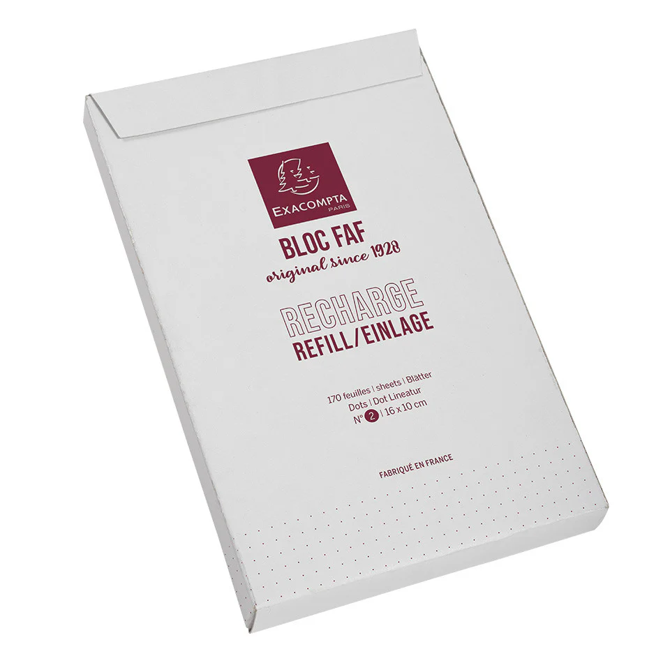 Exacompta FAF Desk Pad Refill No.2 (16 x 10) Dotted