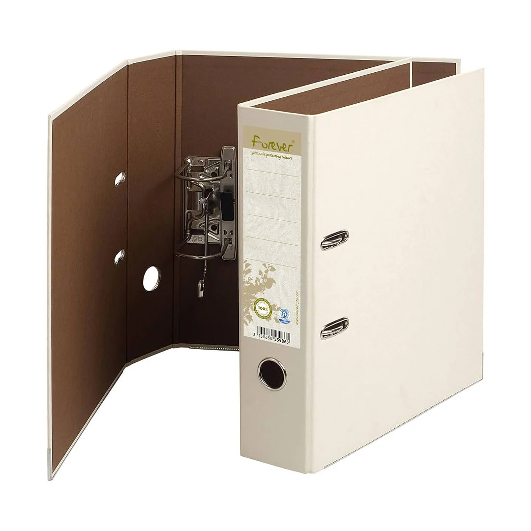 Exacompta Forever Prem'Touch Lever Arch Folder A4 Ivory