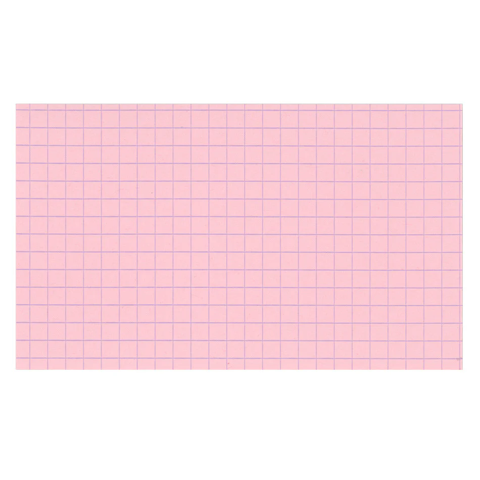 Exacompta Pink 5 x 3 (125 x 75) Record Cards Pack of 100 - Image 2