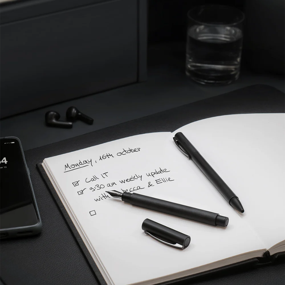 Faber-Castell Ambition Fountain Pen All Black - Image 3