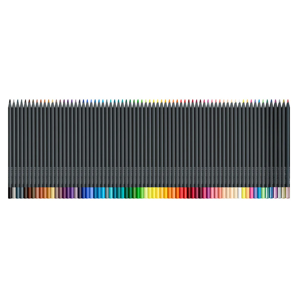 Faber-Castell Black Edition Colour Pencil Roll Set of 72 - Image 5