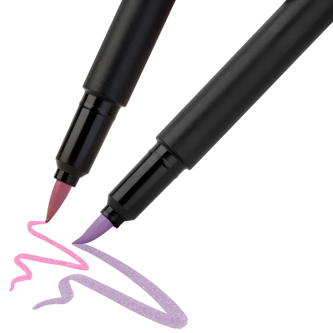 Faber-Castell Brush Pens Black Edition Set of 6 Pastel - Image 2