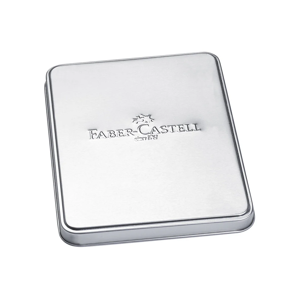 Faber-Castell Empty Tin Box for 1 Pen, Ink and Converter - Image 2
