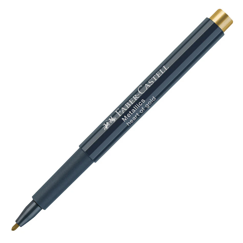 Faber-Castell Metallic Marker Set of 2 Gold & Silver - Image 3