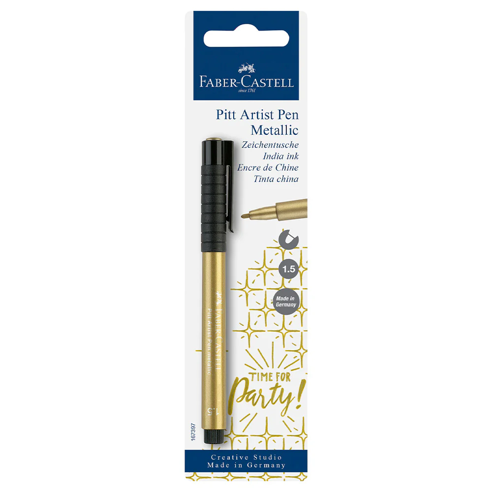 Faber-Castell Pitt Artist Pen Metallic Gold