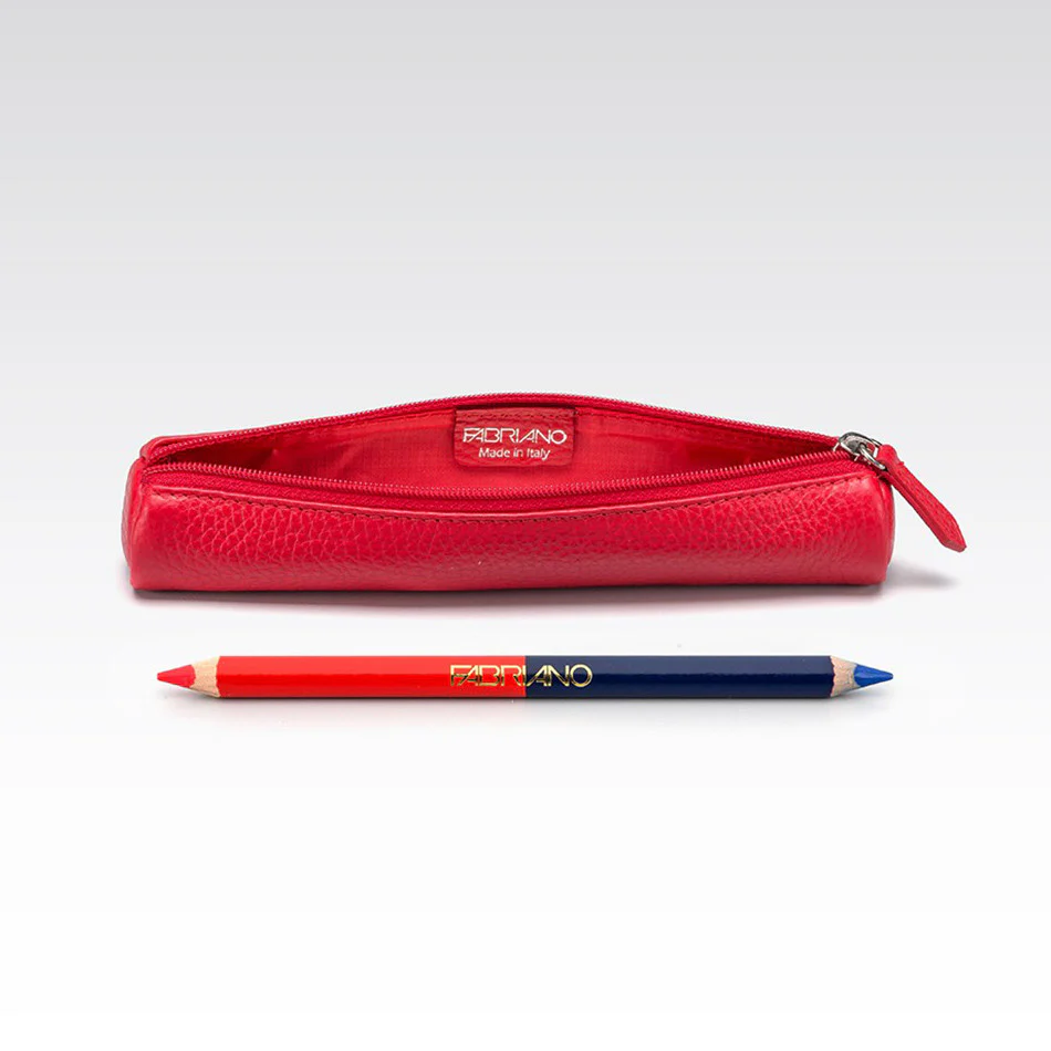 Fabriano Portapenne Tubino Pen Case Small Red - Image 2