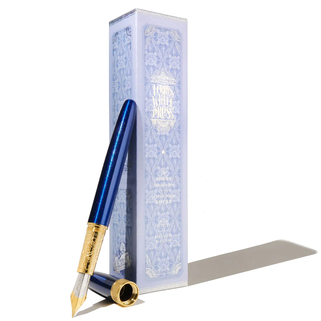 Ferris Wheel Press 2025 Limited Edition The Joule Fountain Pen Blue Revelry - Image 2