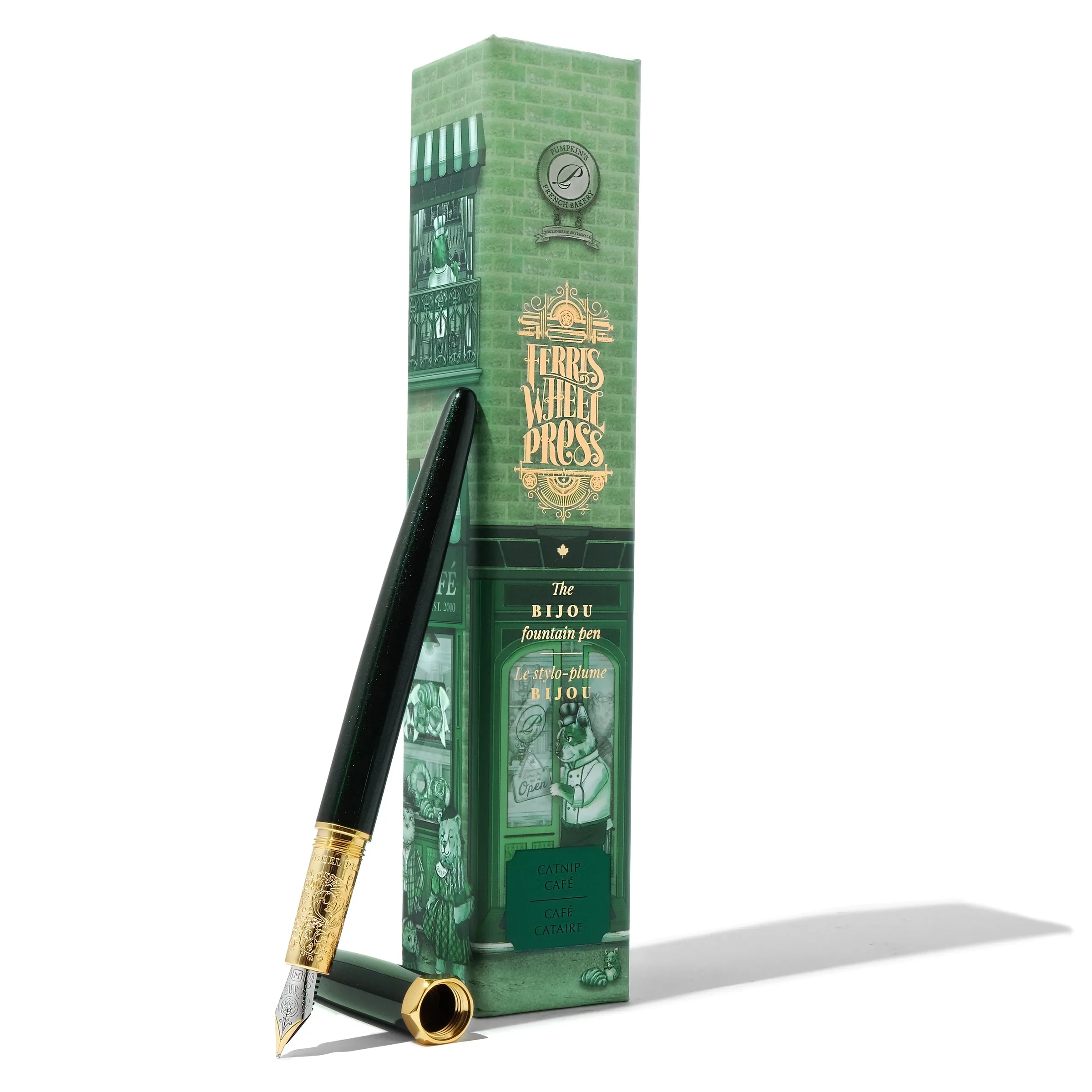 Ferris Wheel Press Bijou Fountain Pen Catnip Cafe - Image 3