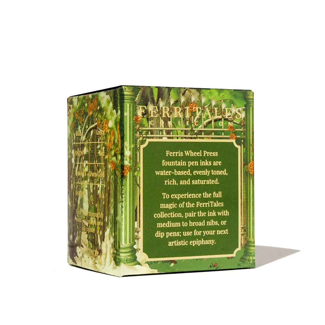 Ferris Wheel Press Ferritales Fountain Pen Ink 20ml Emerald Gardens - Image 8