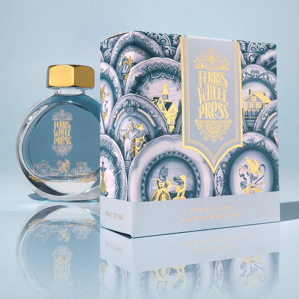 Ferris Wheel Press Fountain Pen Ink 38ml Porcelain Past - Image 5