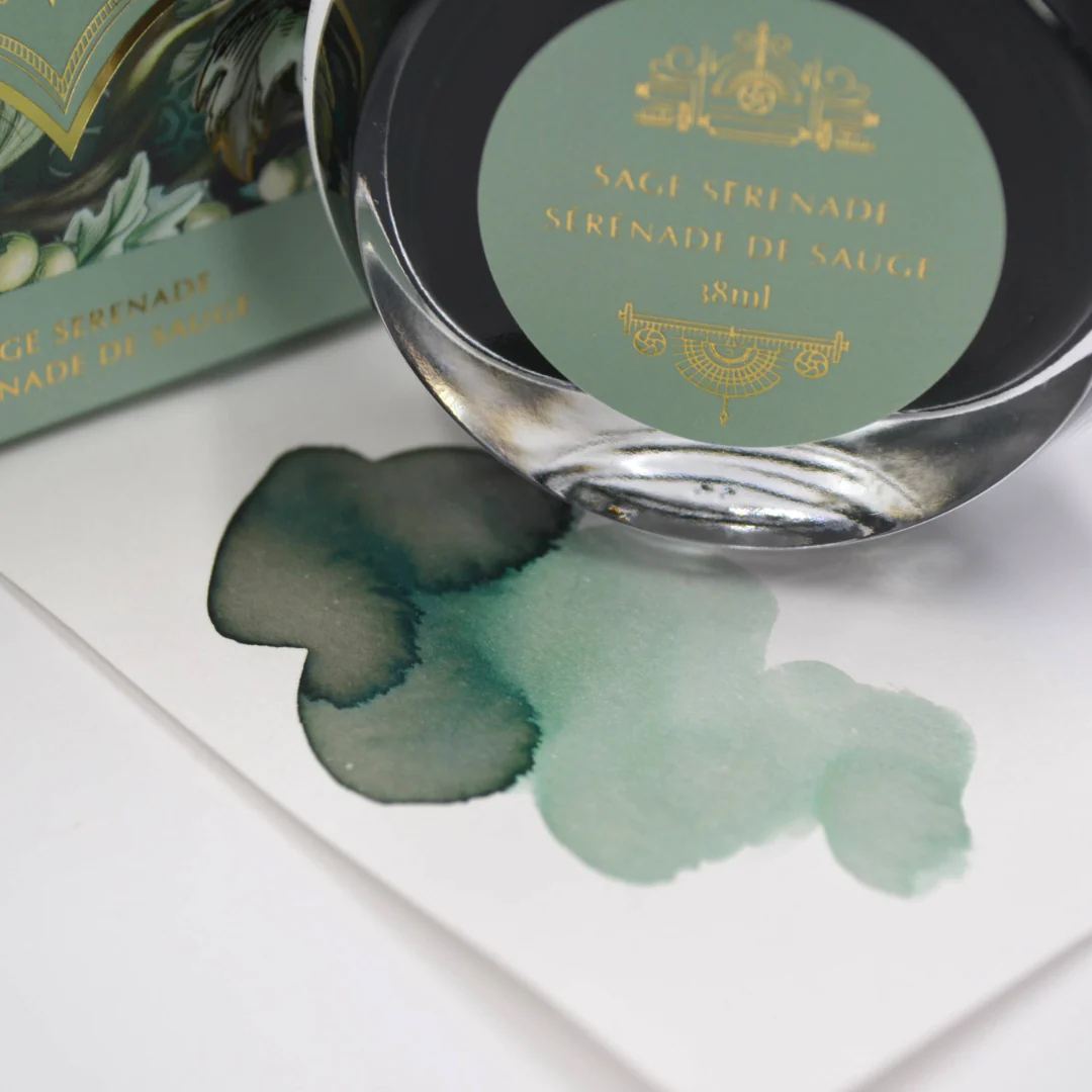 Ferris Wheel Press Fountain Pen Ink 38ml Sage Serenade - Image 2