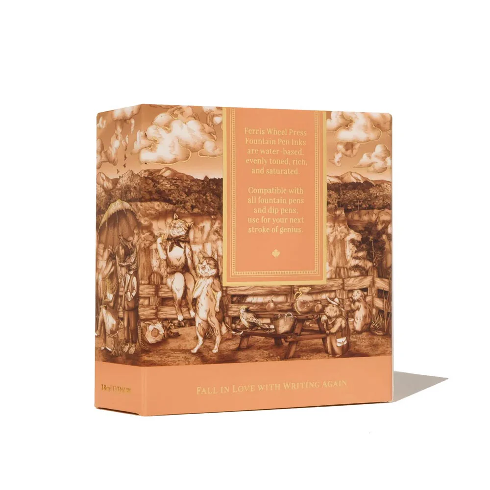 Ferris Wheel Press Fountain Pen Ink 38ml Terracotta Canyon - Image 4