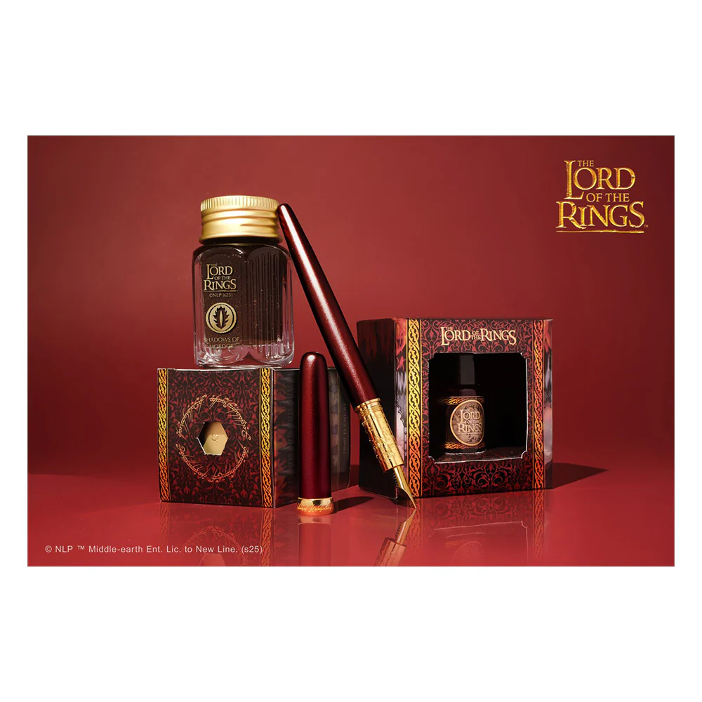 Ferris Wheel Press Lord of the Rings Bijou Fountain Pen and 28ml Ink Set Sauron - Image 2