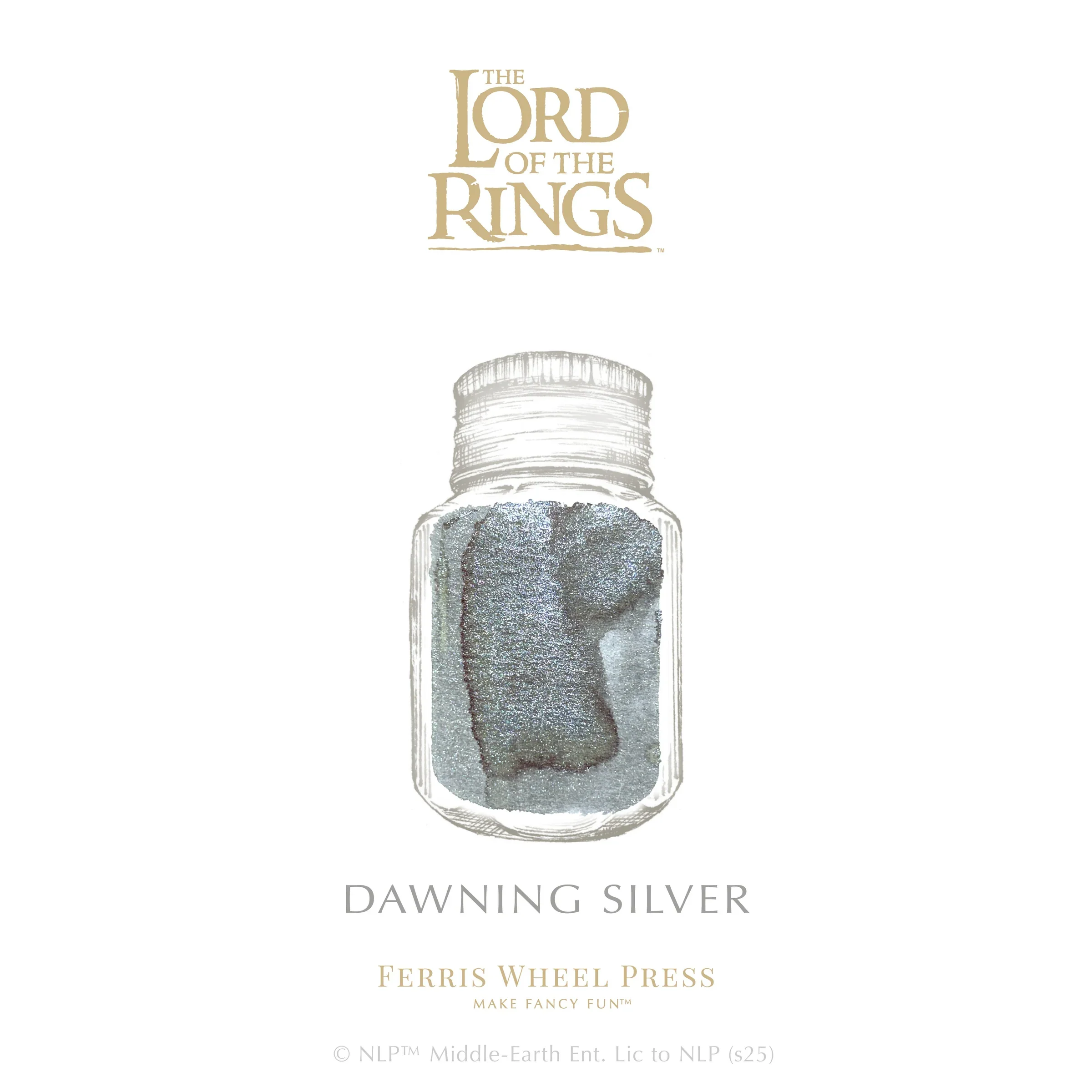 Ferris Wheel Press Lord of the Rings Bijou Fountain Pen and 28ml Ink Set Gandalf - Image 5