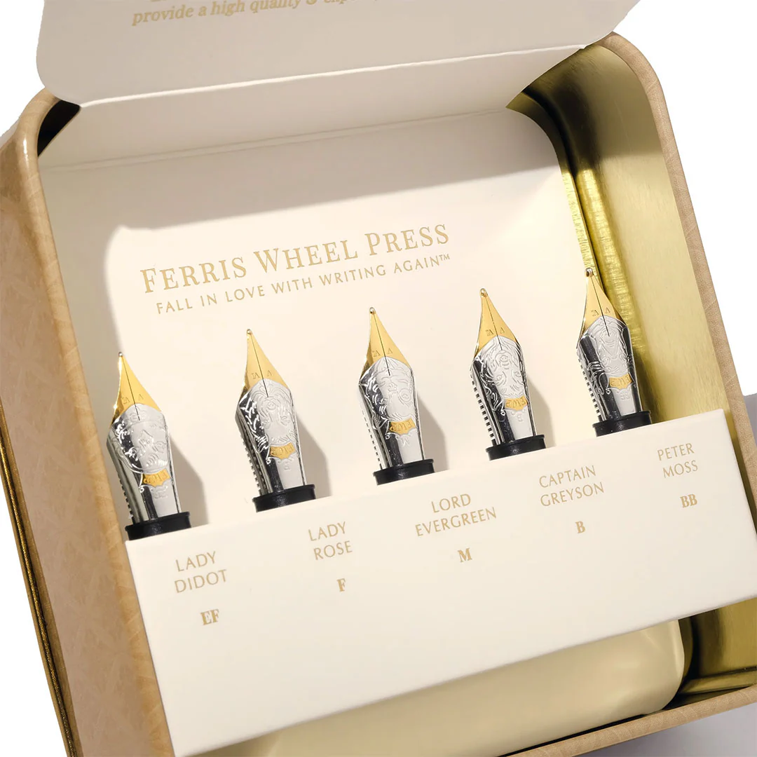 Ferris Wheel Press The Adventurers Nib Collection Flight of 5 - Image 3