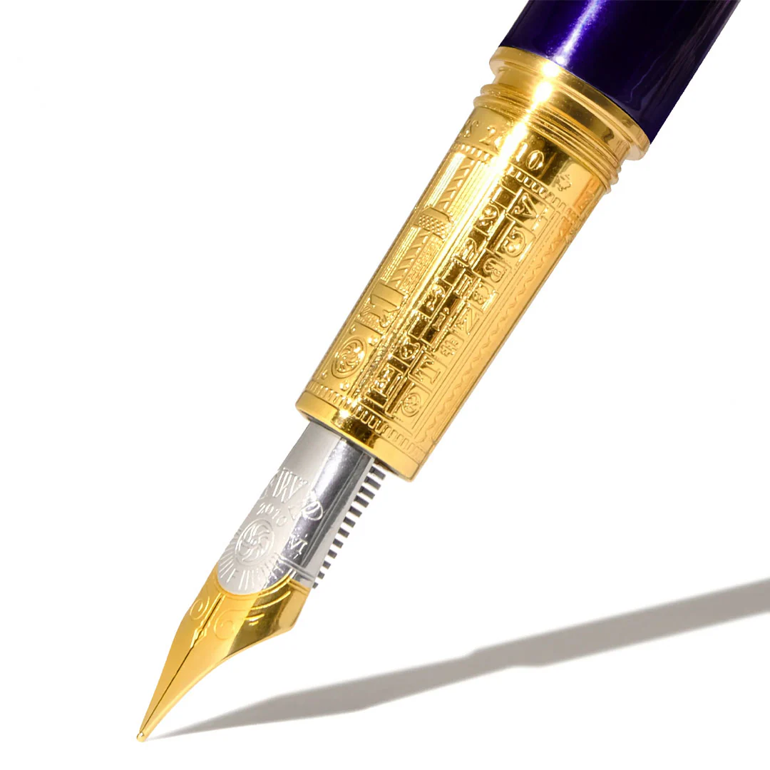 Ferris Wheel Press The Joule Fountain Pen Viola Mulberry - Image 4