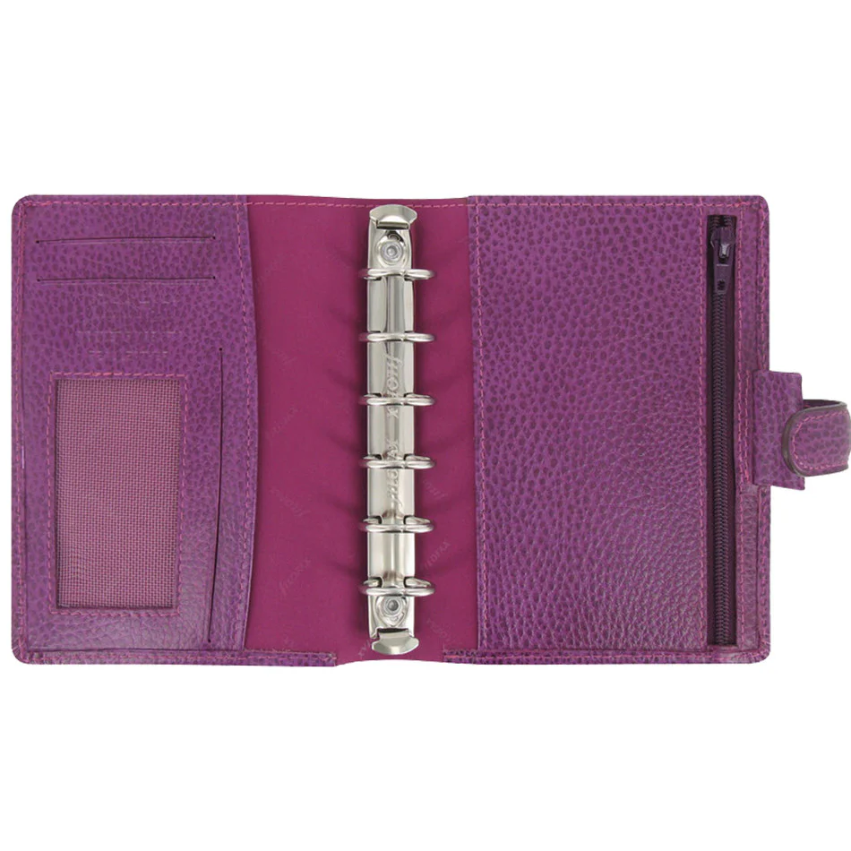 Filofax Finsbury Pocket Organiser Raspberry - Image 2