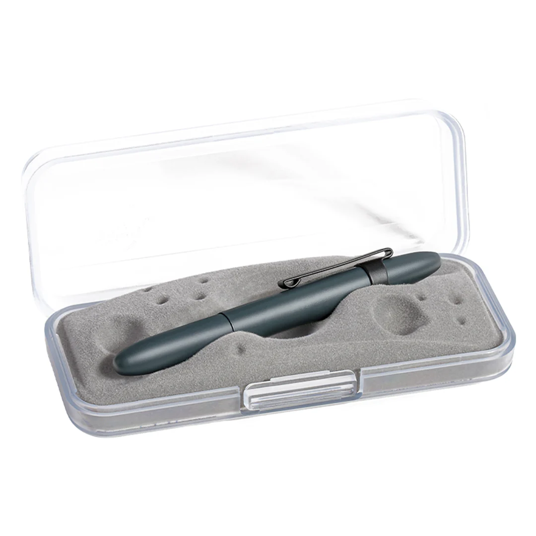 Fisher Space Pen Elite Navy Blue Cerakote Bullet Space Pen With Matte Black Pocket Clip and Axiom Space Logo - Image 3