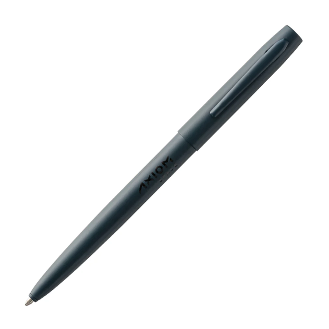 Fisher Space Pen Elite Navy Blue Cerakote Cap-O-Matic Space Pen With Axiom Space Logo