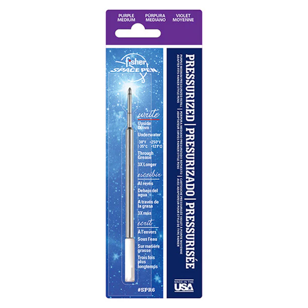 Fisher Space Pen PR Pressurised Ballpoint Refill Medium