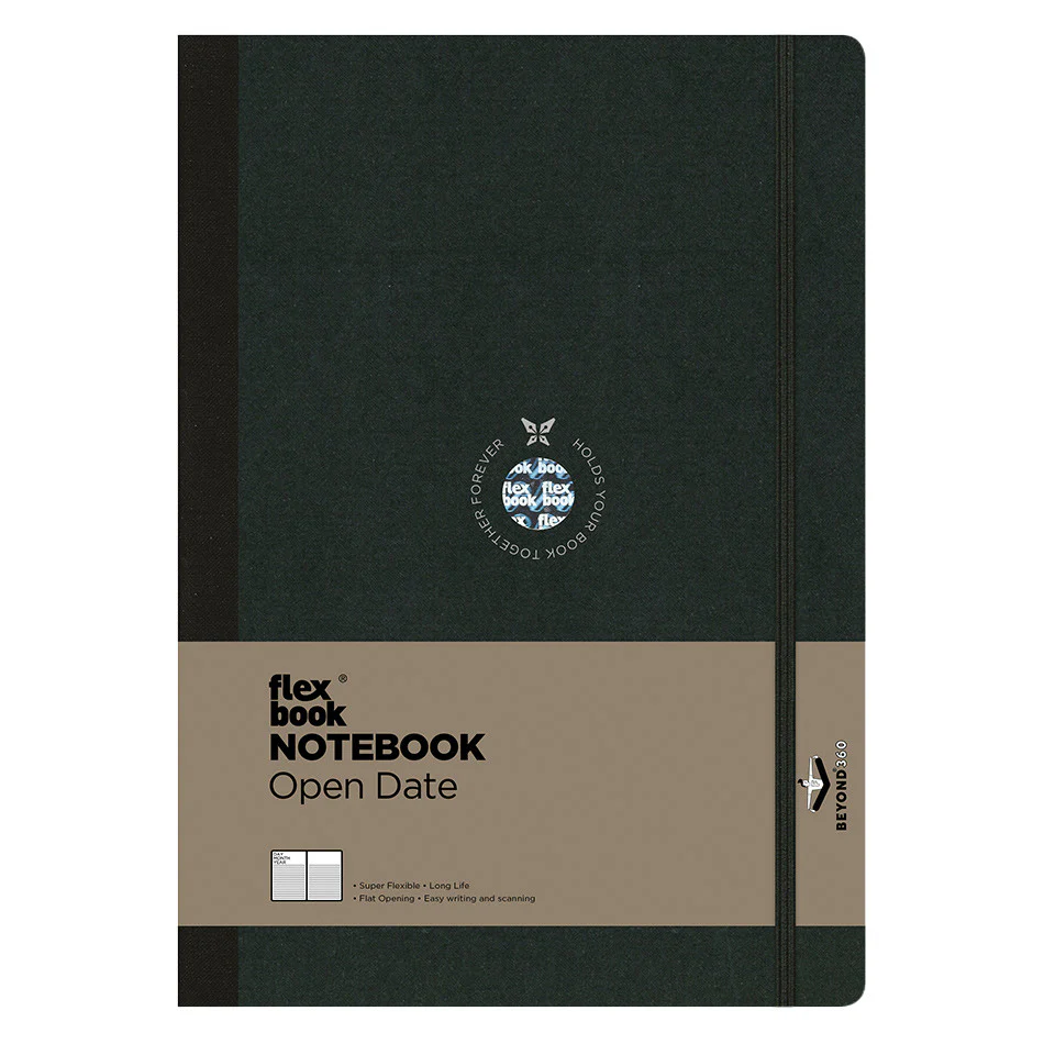 Flexbook Flex Global Notebook and Diary Large Black