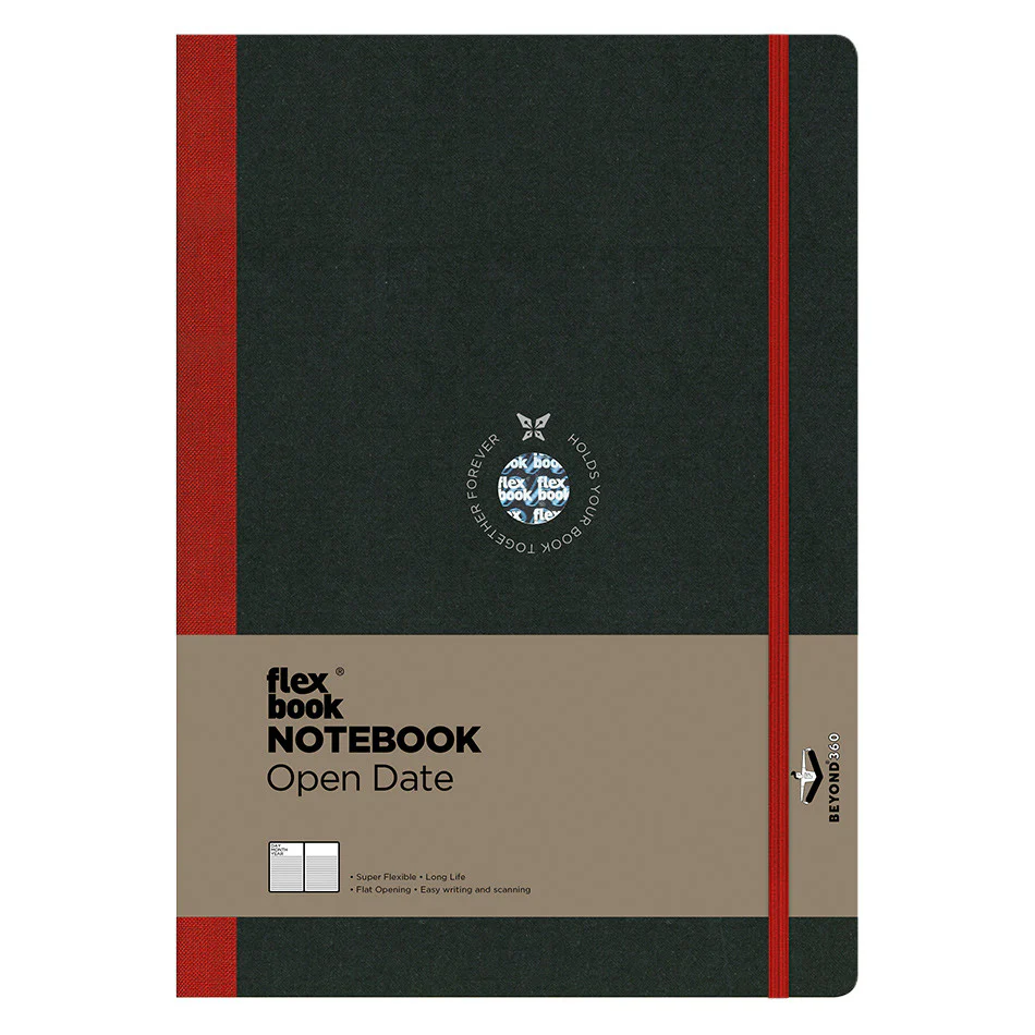 Flexbook Flex Global Notebook and Diary Large Red