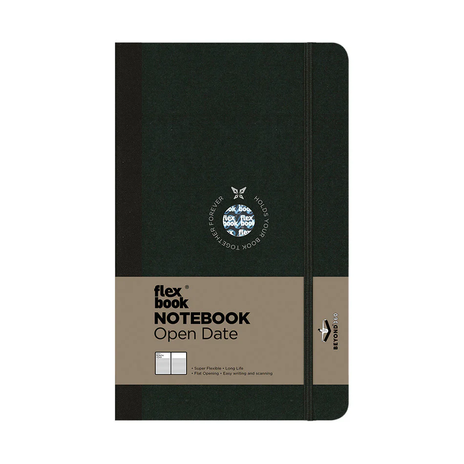 Flexbook Flex Global Notebook and Diary Medium Black