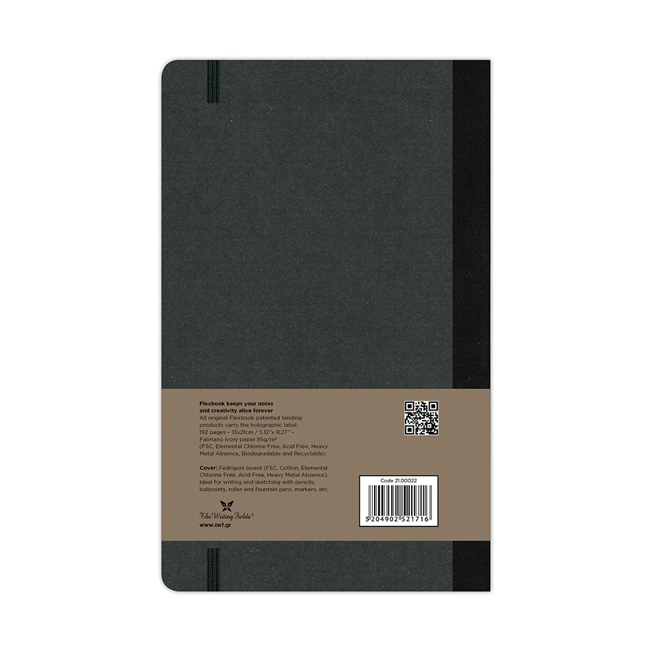 Flexbook Flex Global Notebook and Diary Medium Black - Image 2