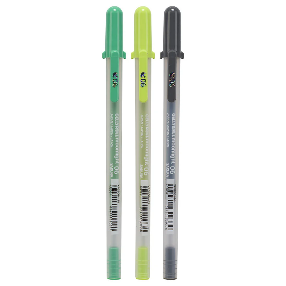 Gelly Roll Moonlight 06 Set of 3 Botanic - Image 2