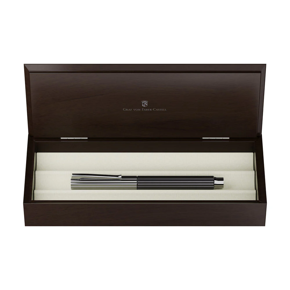 Graf von Faber-Castell Bloom Rollerball Pen Ebony - Image 4