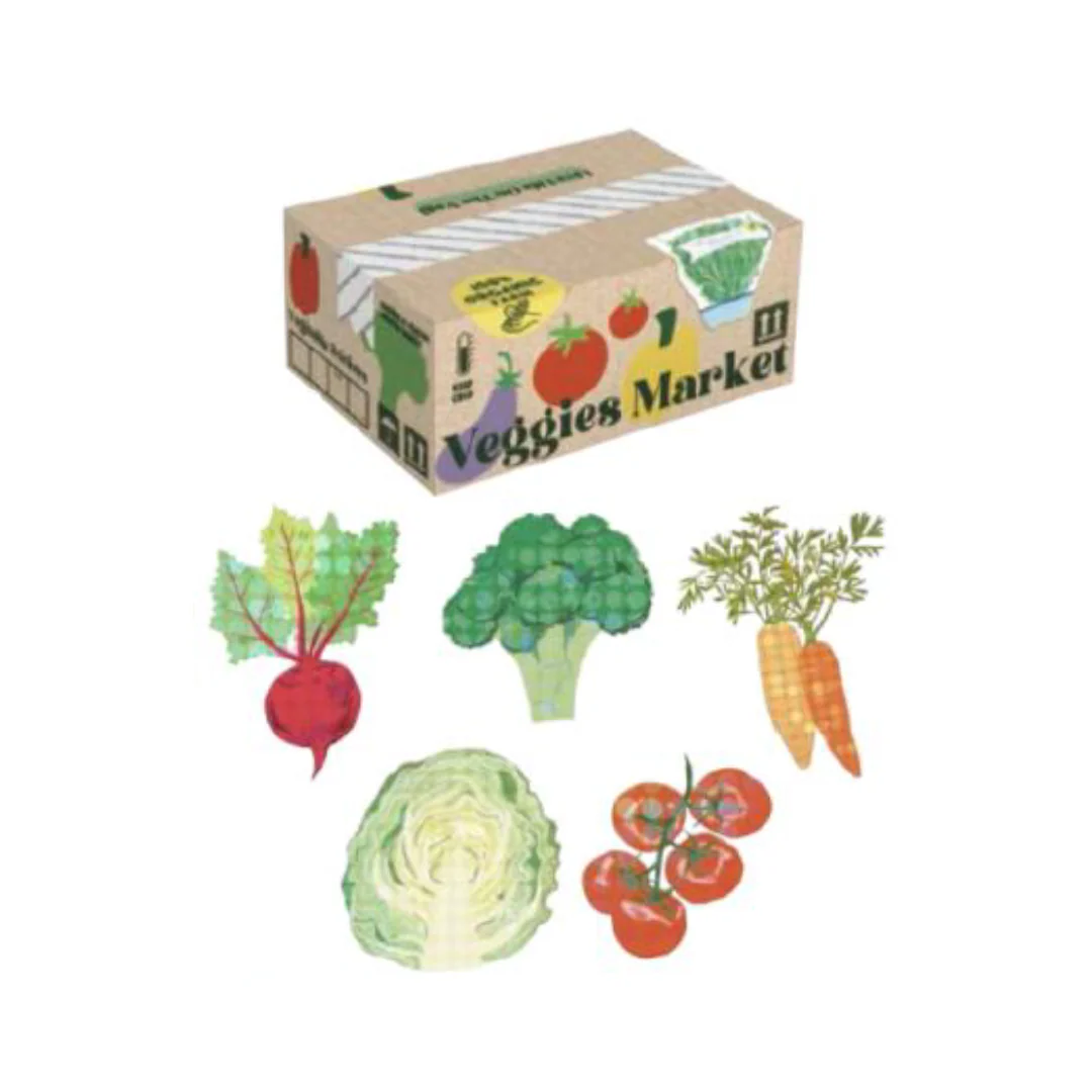 Haco Stickers Vegetable Market