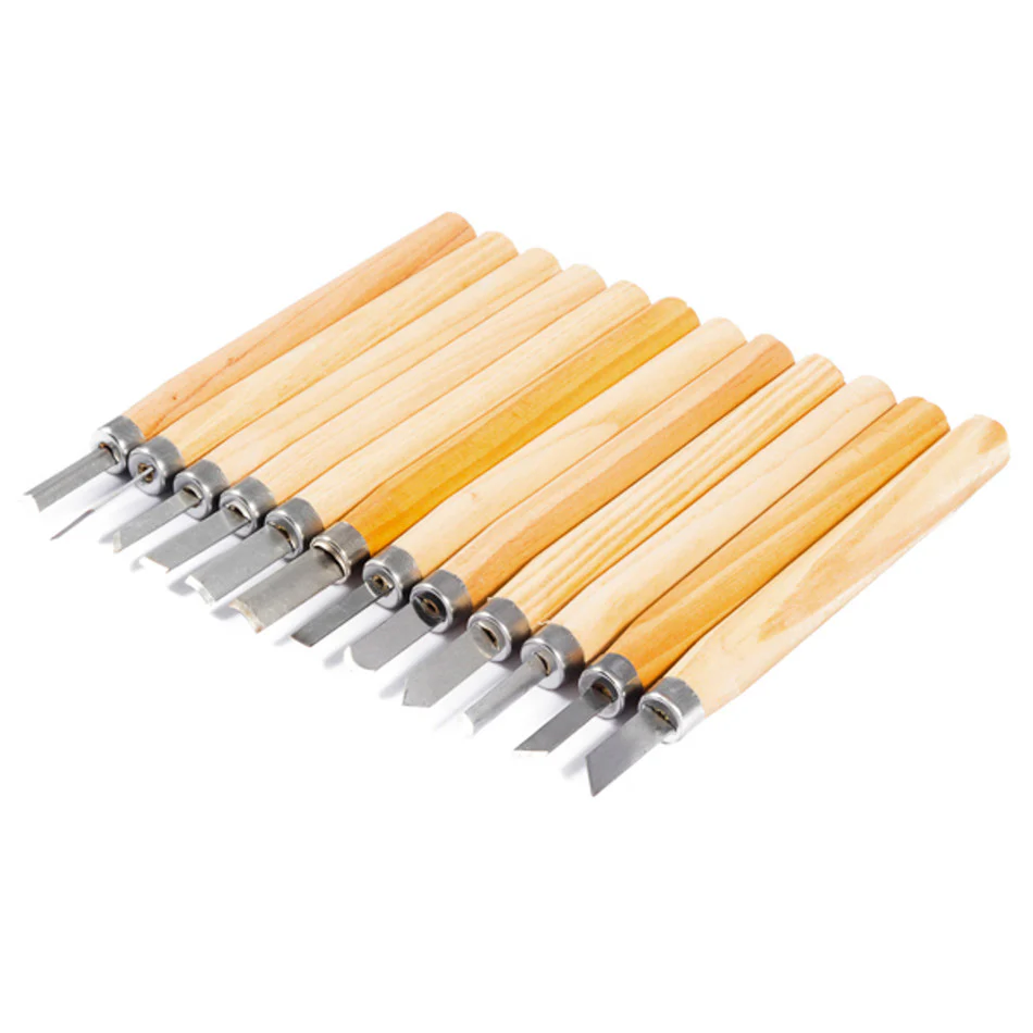 Jakar Wood Carving Mini Chisel Set of 12 - Image 3