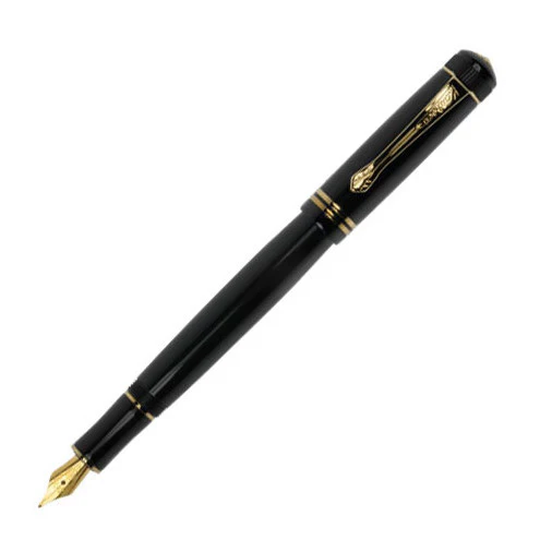 Kaweco Dia 2 Fountain Pen Black with Gold Trim