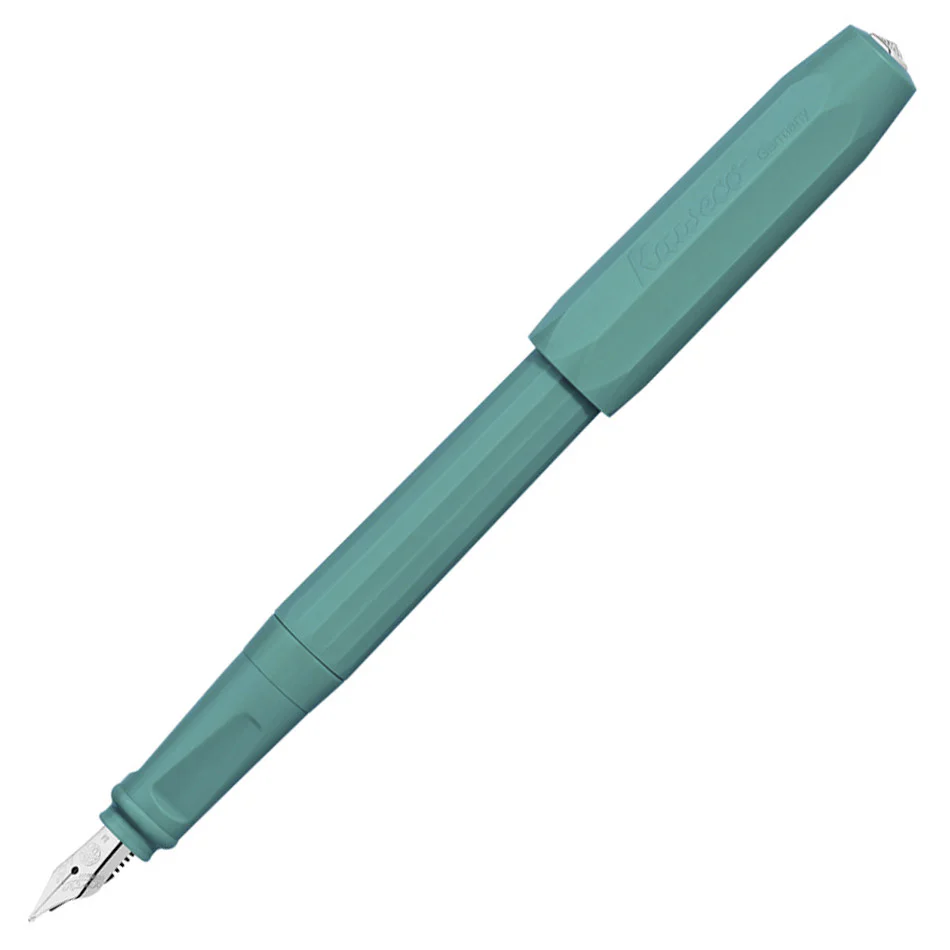 Kaweco Perkeo Fountain Pen Breezy Teal with cartridges