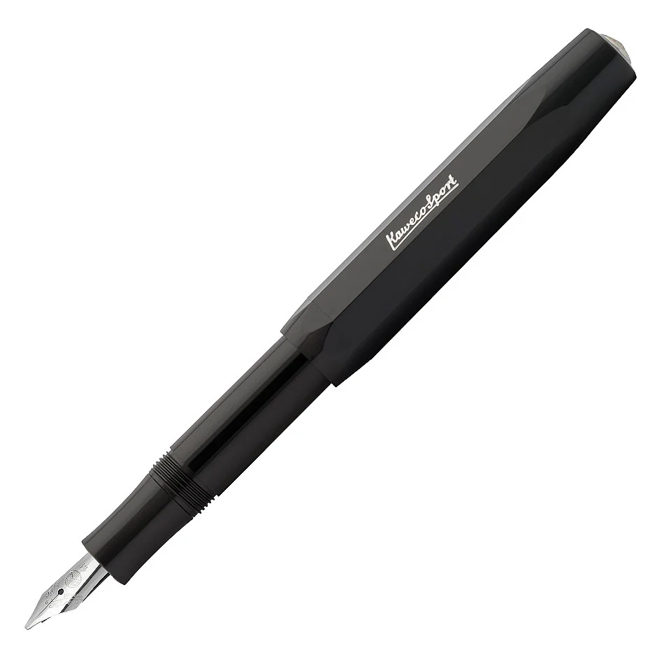 Kaweco Skyline Classic Sport Calligraphy Fountain Pen Black