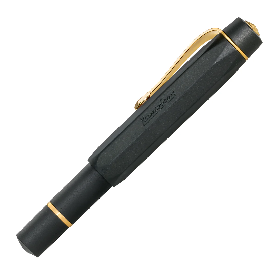 Kaweco Sport Piston Filler Fountain Pen and 32ml Ink Set Black - Image 10