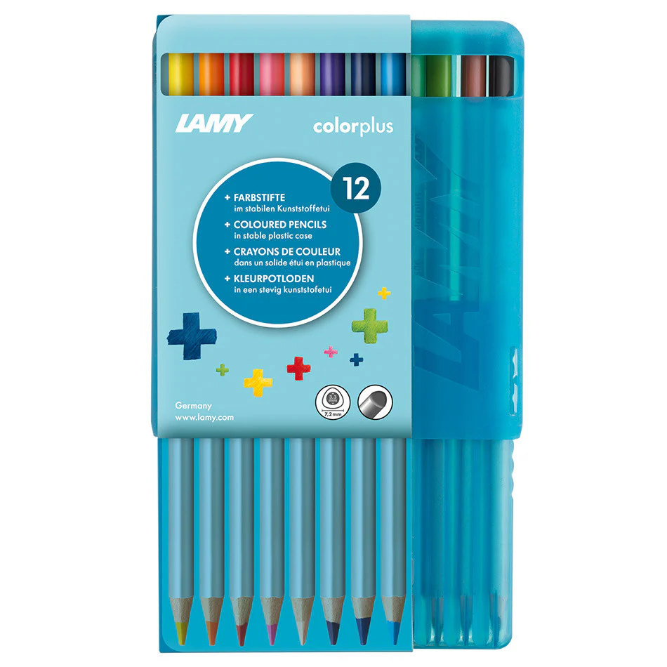 LAMY colorplus Coloured Pencil Plastic Box of 12