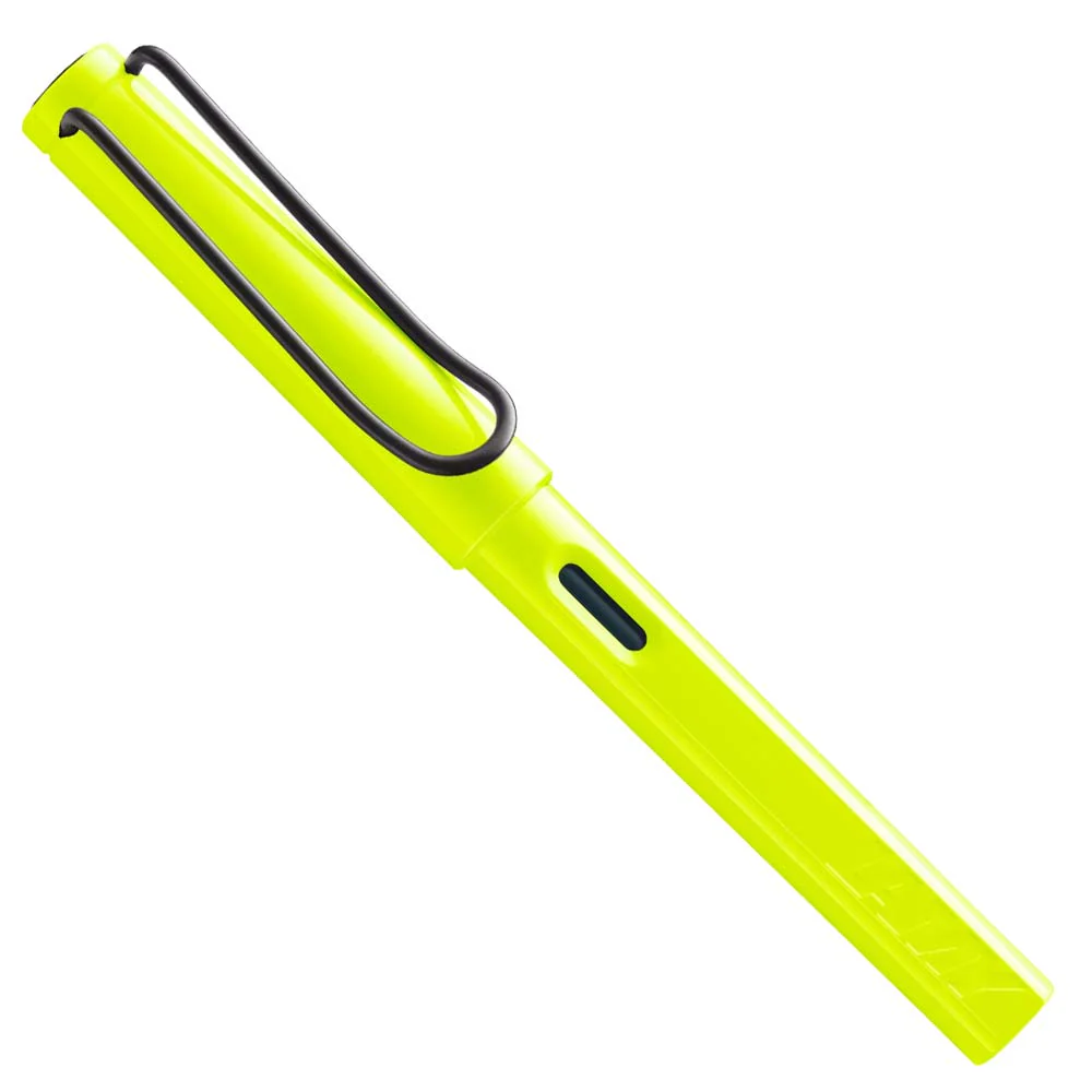 LAMY Safari Fountain Pen Neonyellow Special Edition - Image 3