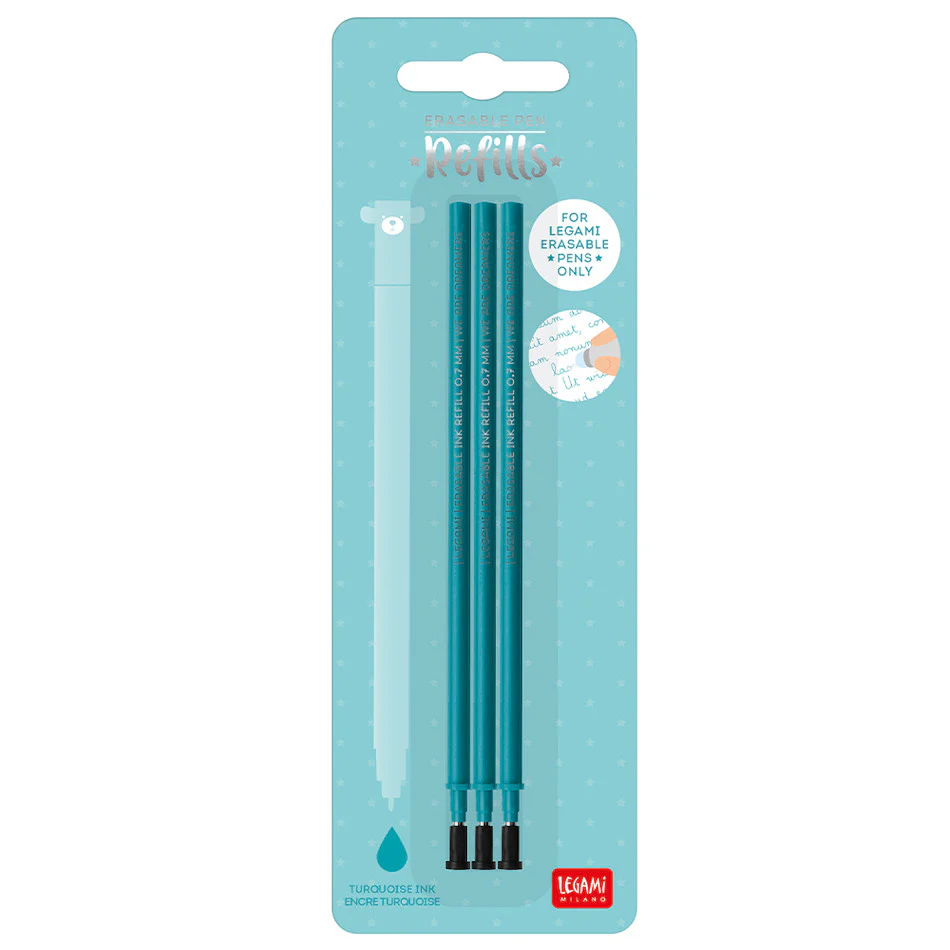 Legami Erasable Pen Set of 3 Refills - Image 7