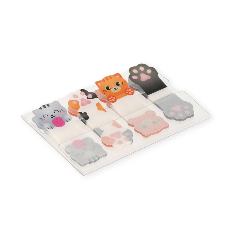 Legami Keep In Mind Adhesive Page Markers Kitty - Image 2